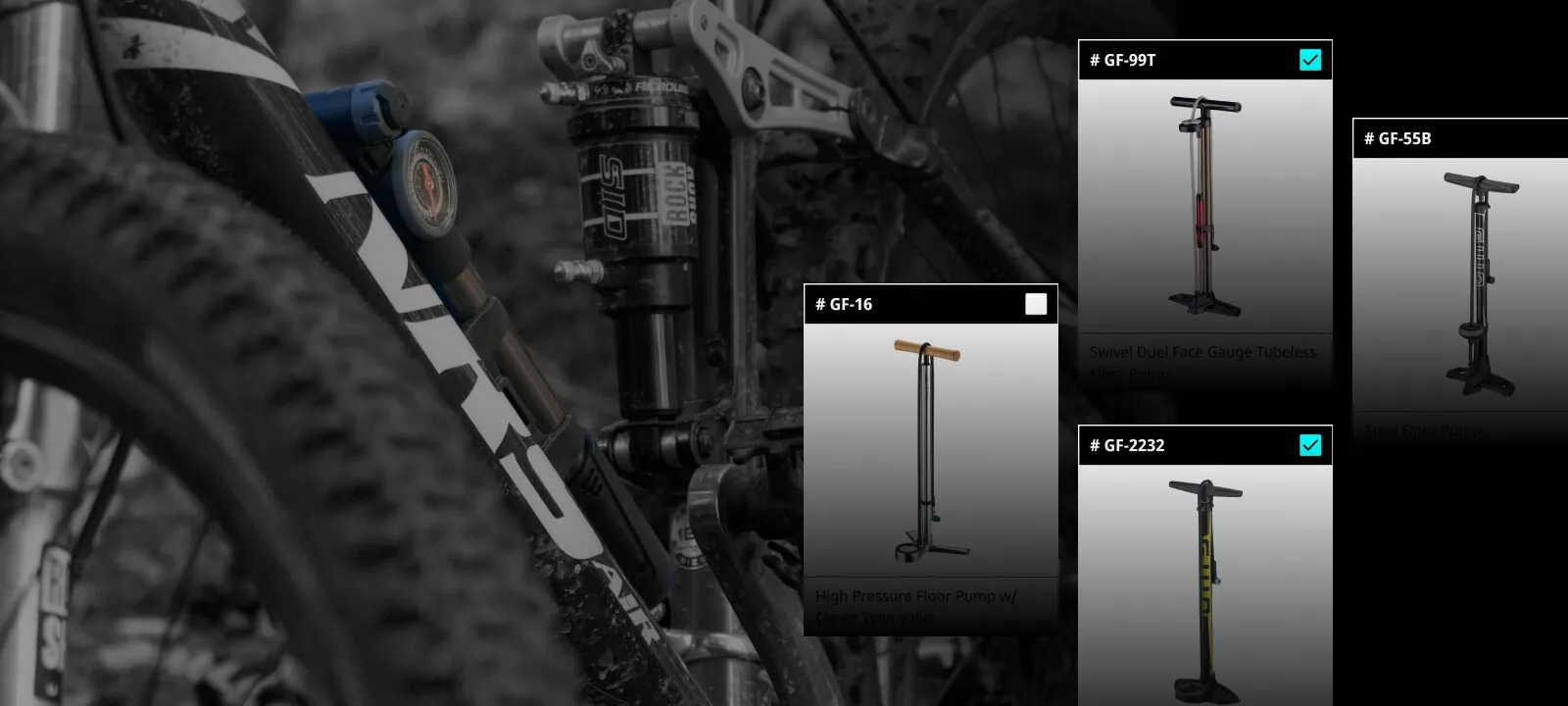 Floor Pump - Product Finder