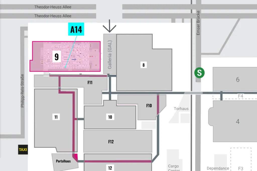 Eurobike 2025 Location Meet Us at Hall9 A14